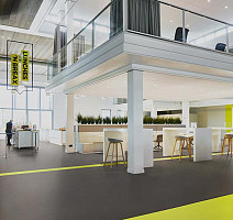 Forbo Sarlon Material 19dB 9502T4319 lead grey dissolved stone фото 2 | FLOORDEALER